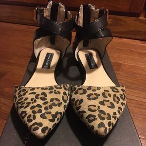 Steven by Steve Madden Leopard Flats